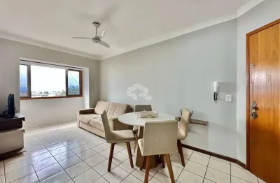 Apartamento 1 dormitório/quarto, sacada com vista definida, mobiliado e box/vaga de garagem no Centro em Capão da Canoa