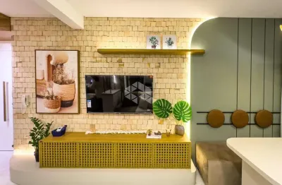 Loft com box, mobiliado e decorado, na zona nova, em capão da canoa.