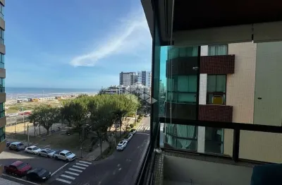 Apartamento 03 dormitórios(sendo 01), sacada com vista para o mar, em capão da canoa/rs.