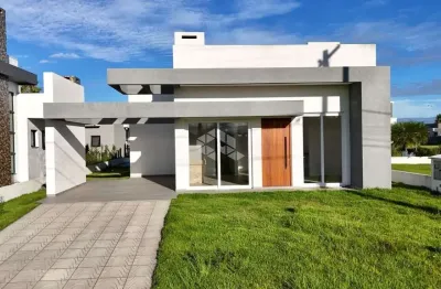 Casa quartos/dormitórios e 01vaga/box no condomínio dubai em capão da canoa!