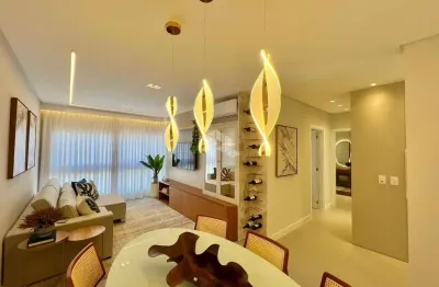 Apartamento 2 dormitórios mobiliado e decorado no coração de capão da canoa