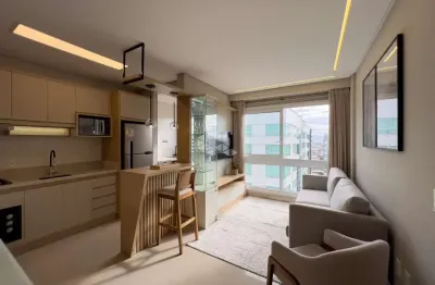 Apartamento mobiliado e decorado, 02 quartos(sendo 1 suíte), no bairro zona nova, em capão da  canoa/rs.