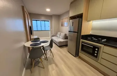 Apartamento de 1 dormitórios mobiliado e decorado em pleno centro de capão da canoa