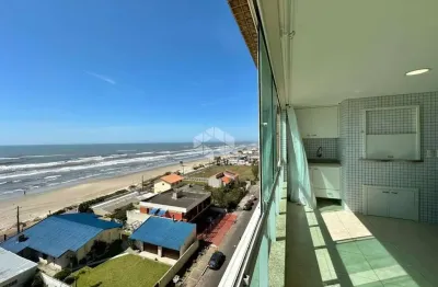 Apartamento beira mar com 02 quartos, mobiliado e decorado, sacada vista mar, no bairro zona nova, em capão da canoa.