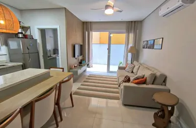 Apartamento de 02 dormitórios/quartos 01 suíte mobiliado com garden e box/vaga de garagem em capão da canoa