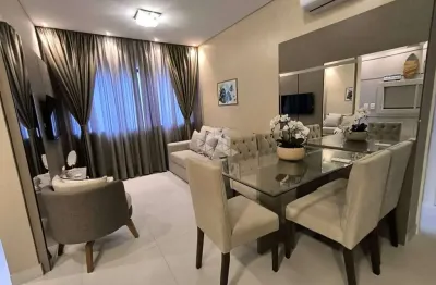 Apartamento de 2 dormitórios/quartos sendo 1 suíte mobiliado com box/vaga de garagem em capão da canoa