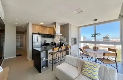 Apartamento 2 dormitórios/quartos, mobiliado e decorado, prédio com infra completa na Zona Nova em Capão da Canoa