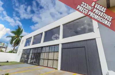 Na sertório loja 2 pisos, 333m² privat e 8 vagas. estuda receber imóvel