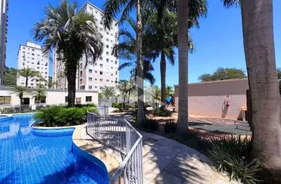 Excelente apartamento semi-mobiliado à venda, com 2 dormitórios, sala com sacada, churrasqueira e 1 vaga de garagem - bairro alto petrópolis