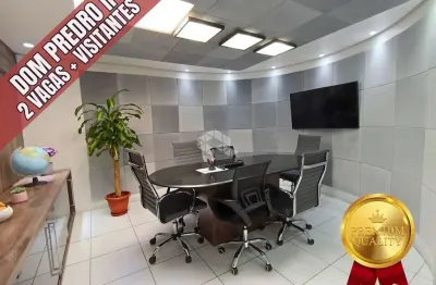Próximo carlos gomes e plínio brasil milano, conj comercial térreo, mobiliado e equipado, com 2 vagas fixas e mais vagas para visitantes