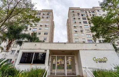 Apartamento à venda em condomínio com infra completa, com 3 dormitórios, 1 suíte, churrasqueira e vaga de garagem, no bairro sarandi