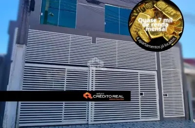 móvel com 4 Apartamentos Locados à Venda - Bairro Sítio Cercado - Curitiba-PR