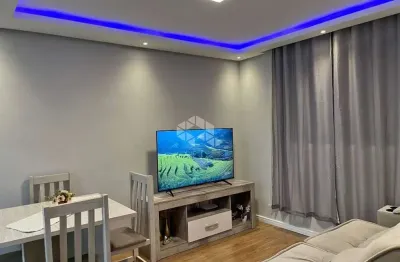 Excelente apartamento 2 dormitórios semi-mobiliado no bairro rubem berta!