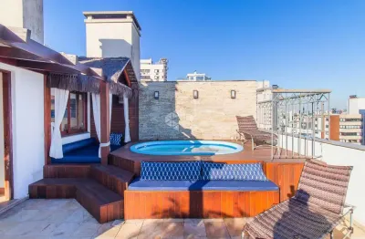 Cobertura duplex de 3 dormitórios e 2 vagas de garagem no bela vista!