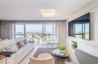 Vista panorâmica, lareira, churrasqueira e 3 suítes: tudo isso em um dos pontos mais altos de porto alegre. viva o incomparável