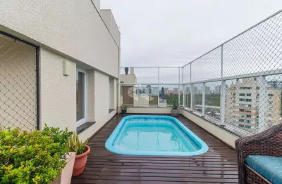 Cobertura com 158m², 3 quartos, 1 suíte, 2 vagas, no bairro chácara das pedras em porto alegre