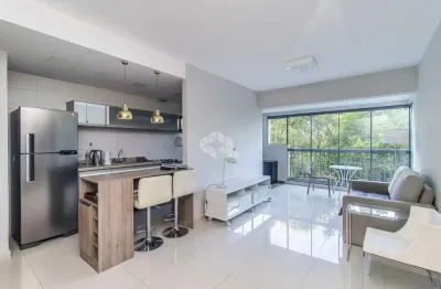 Apartamento de 1 dormitório e 1 vaga em andar alto no bairro três figueiras