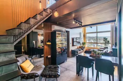 Cobertura mobiliada e decorada à venda no bairro petrópolis em porto alegre!