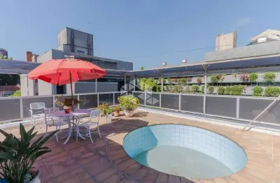 Cobertura no higienópolis, 3 dormitórios, 221m2, com piscina!