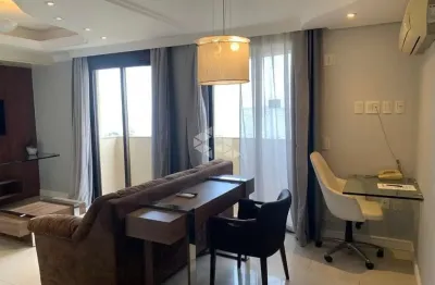 Apartamento tipo flat com 58,36 m2 privativos à venda, mobiliado pronto pra morar no edificio blue tree towers - millenium flat