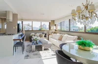 Apartamento mobiliado com 2 suítes e 2 vagas no bairro petrópolis!