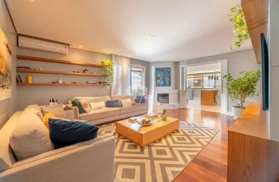 Apartamento semimobiliado 3 suítes e 2 vagas no bairro Petrópolis