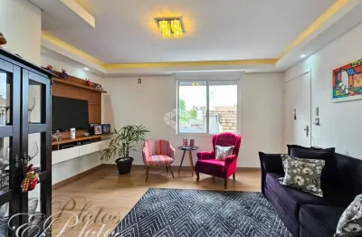 Impecável apartamento a venda semimobiliado apartamento 2 dormitórios, vaga de garagem e sacada, santa maria goretti, porto alegre