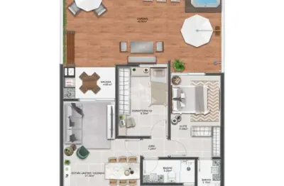 Apartamento com 2 quartos à venda na Rua João Meirelles, 1370, Abraão, Florianópolis