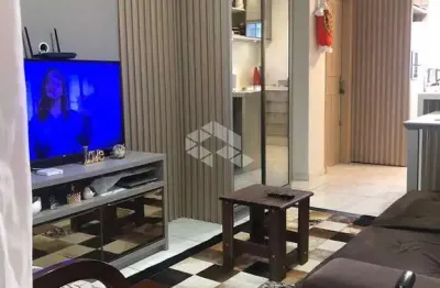 Casa geminada 2 dormitórios semi mobiliada 1 vaga de garagem forquilhas são josé/sc