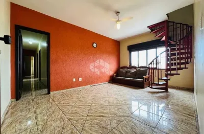 Duplex cobertura - 3 dormitórios 1 com suíte, salão de festas com churrasqueira - marechal rondon - canoas