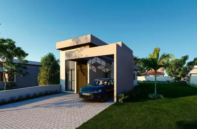 Casa 2 dormitórios, 1 com suíte, 3 vagas de estacionamento. centro - nova santa rita - rs