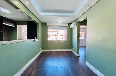 Apartamento 2 dormitórios, semi mobiliado, vaga de garagem fixa - centro - canoas