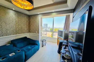 Apartamento 3 dormitórios, 1 com suíte, sacada, churrasqueira, 2 vagas cobertas - Nossa Senhoras das Graças - Canoas