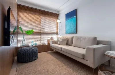 Apartamento brisa - 2 quartos sendo 1 suíte 2 vagas de garagem e vista mar no estreito