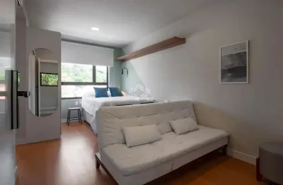 Studio novo mobiliado com 16 m². carvoeira - florianópolis sc