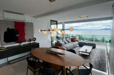 Cobertura com vista panorâmica mobiliada com 3 suítes - agronômica - florianópolis/sc
