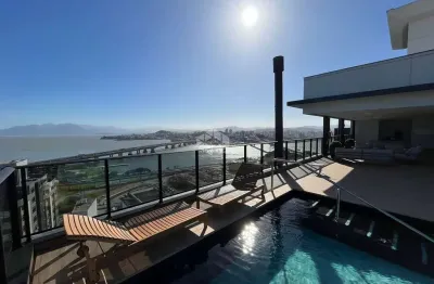 Apartamento semimobiliado com 2 dormitórios/quartos e sendo 1 suíte a venda - centro, florianópolis sc
