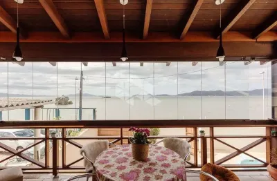 Casa semimobiliada com vista para o mar com 3 dormitórios/quartos a venda - balneário, florianópolis sc