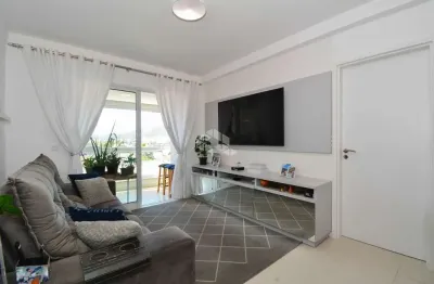 Apartamento semimobiliado com 3 quartos sendo 2 suítes 2 vagas de garagem no córrego grande em florianópolis/sc