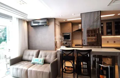 Apartamento semimobiliado com 1 quarto e closet, 1 vaga de garagem no bairro itacorubi em florianópolis/sc.