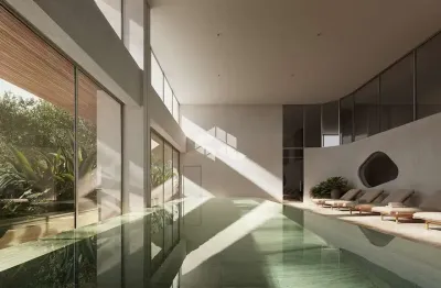 Apartamento com 4 quartos sendo suítes em jurerê internacional - florianópolis/sc