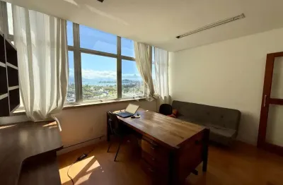 Sala comercial com 64,92 m² no centro de florianópolis com vista para o mar