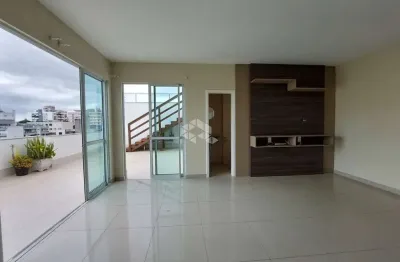 Apartamento de 3 suítes com piscina terraço e vista para o mar em coqueiros florianópolis/sc