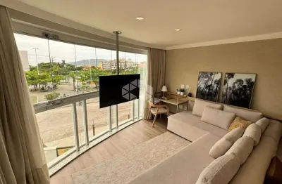 Apartamento decorado vista mar com 2 suítes e 1 vaga de garagem no bairro ingleses em florianópolis/sc