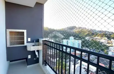 Apartamento 2 quartos sendo 1 suíte com sacada gourmet no carvoeira