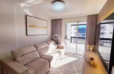 Apartamento impecável mobiliado com 4 quartos sendo 1 suíte vista panorâmica e pronto para morar no kobrasol