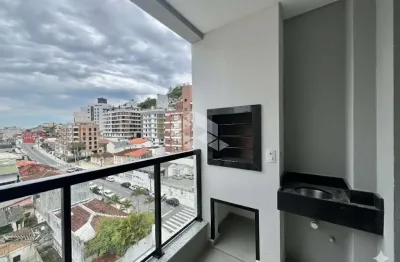 Apartamento moderno com 2 suítes e lazer completo no centro de florianópolis