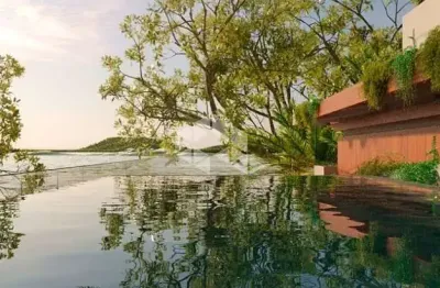 Apartamento garden de 1 dormitório no canto da lagoa, lagoa da conceição florianopolis/sc