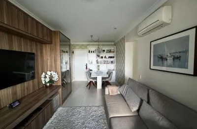 Apartamento 2 quartos 1 suite 1 vaga mobiliado no estreito florianopolis