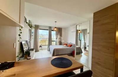 Studio 1 quarto com sacada e vaga de garagem em capoeiras florianópolis